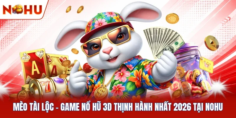 Mèo Tài Lộc - Game Nổ Hũ 3D Thịnh Hành Nhất 2026 Tại NOHU