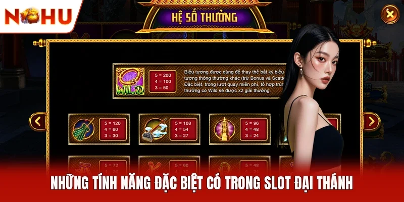 Những tính năng đặc biệt có trong slot Đại Thánh
